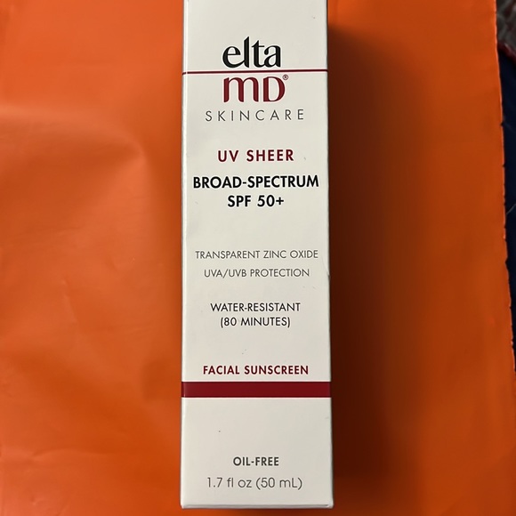 Elta MD skincare UV Sheer Broad-spectrum SPF 50+ NEW oil free facial sunscreen - Picture 2 of 9
